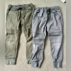 Cat & Jack Kids Joggers - Olive and Gray